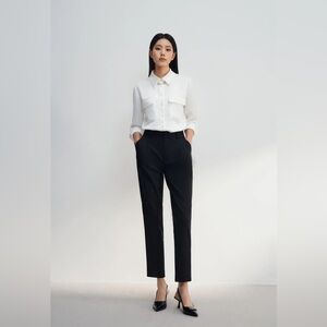 Forever21 Classic Long Sleeve Jumpsuit